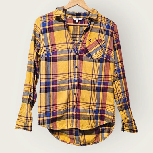 Next UK 6 Plaid Ladies Shirt