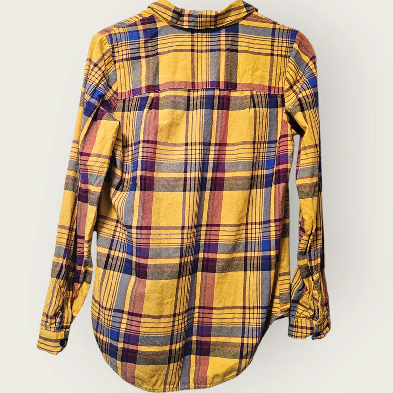 Next UK 6 Plaid Ladies Shirt