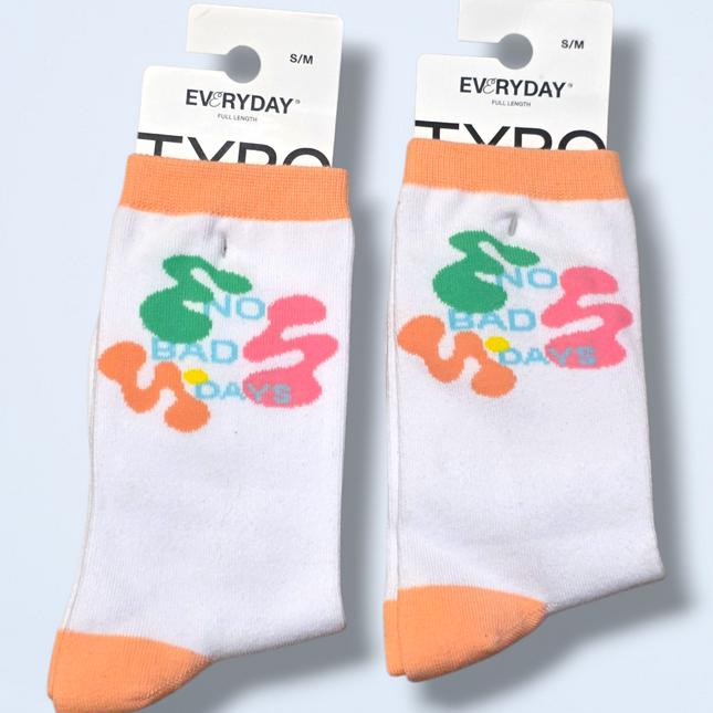 New Typo Everyday No Bad Days Full Length 2 Pairs 4-6.5