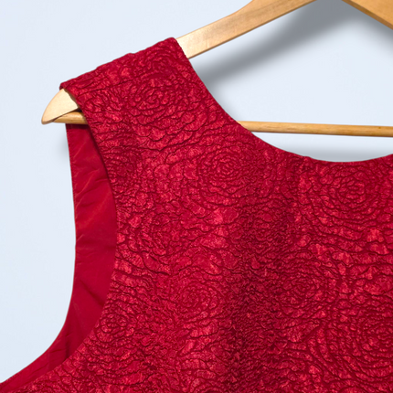 Red Rose Embroidered Nobody’s Child Dress UK 18 New