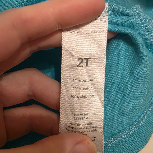 OshKosh – Children’s Age 2 – Blue Polo Neck – 100% Cotton