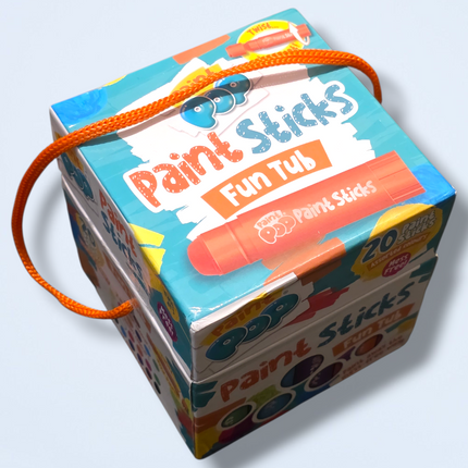 Paint Pop – New , 20 Paint Sticks Fun-Tub