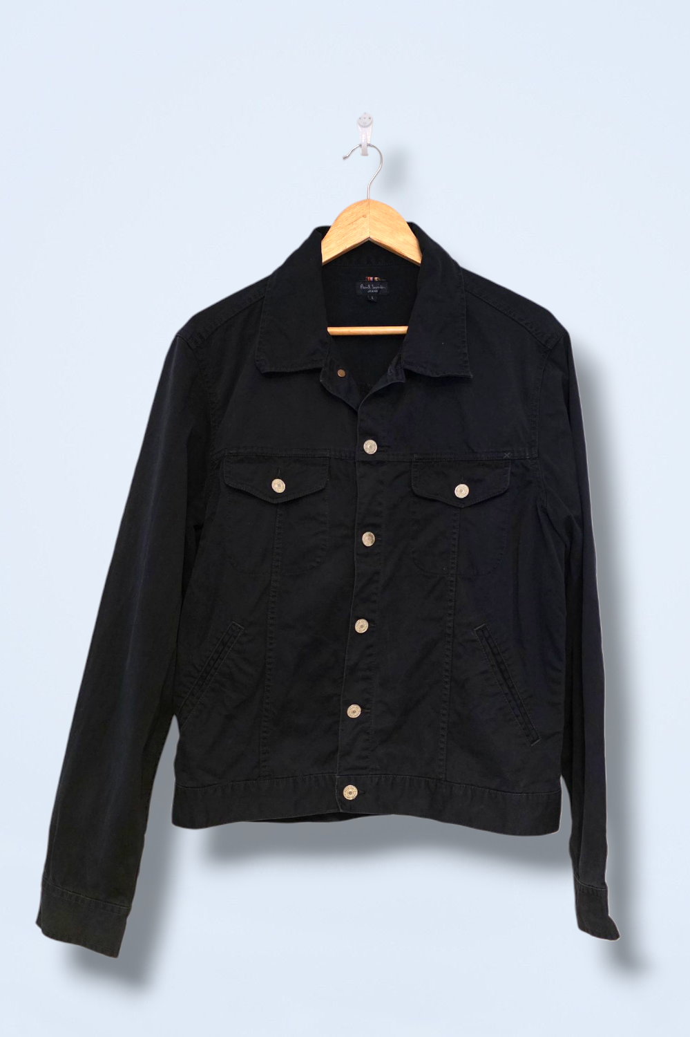 Paul Smith Size Large Jean Jacket Button-up Long Sleeved