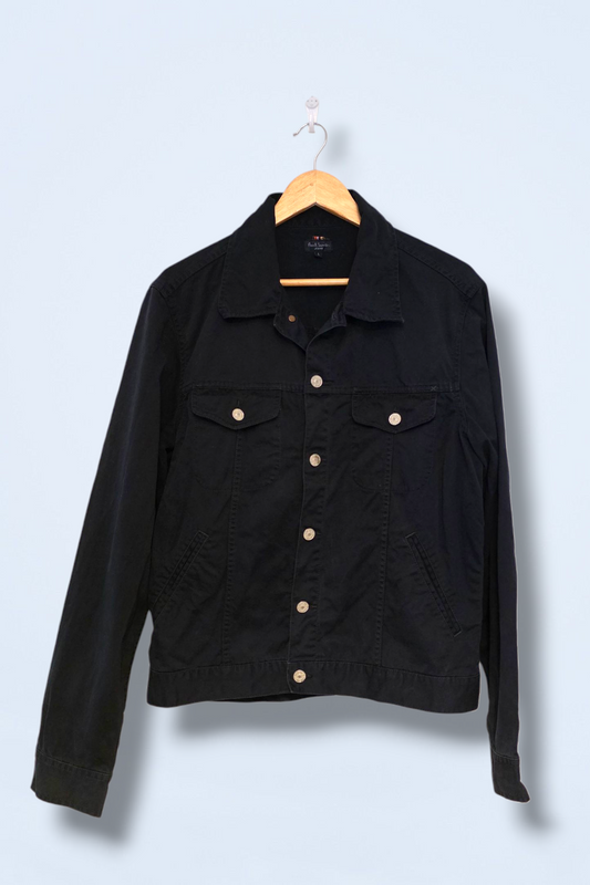 Paul Smith Size Large Jean Jacket Button-up Long Sleeved
