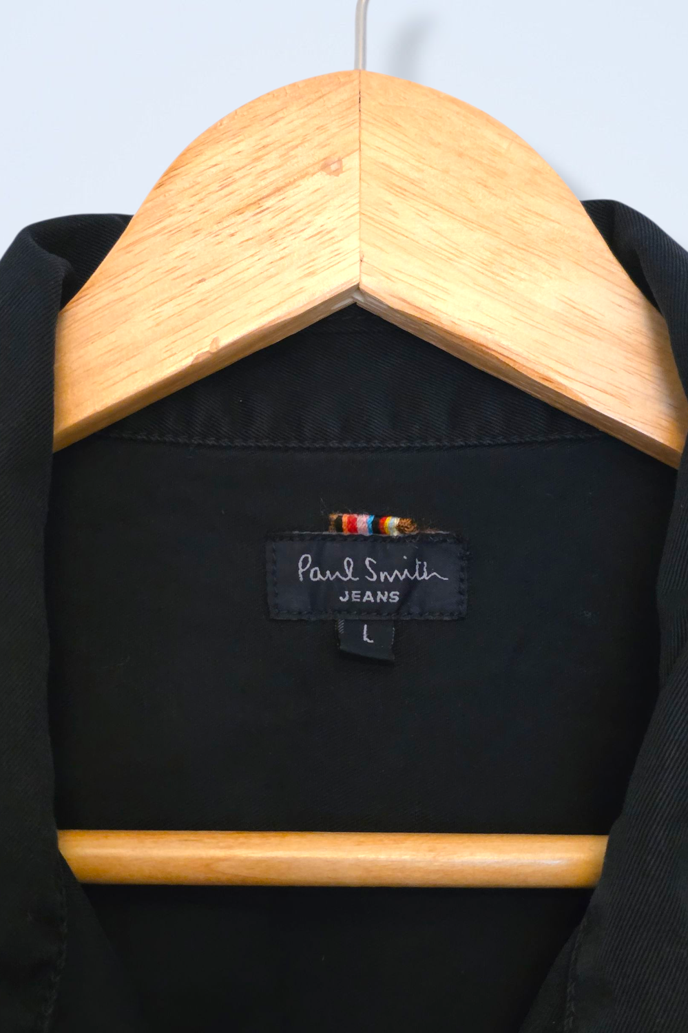 Paul Smith Size Large Jean Jacket Button-up Long Sleeved