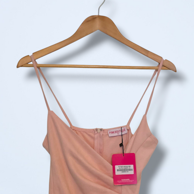 Pink Boutique Strappy Wrap Dress New UK Size 10