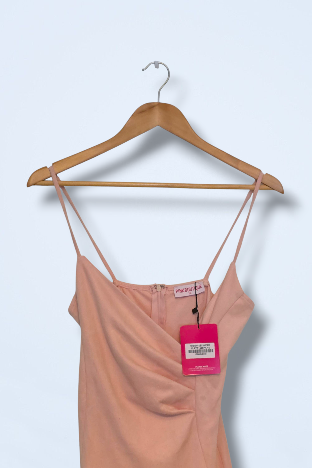 Pink Boutique Strappy Wrap Dress New UK Size 10