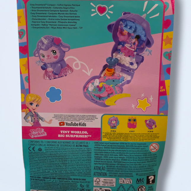 Polly Pocket – Cozy Dreamland – New – Age 4+ - Matel