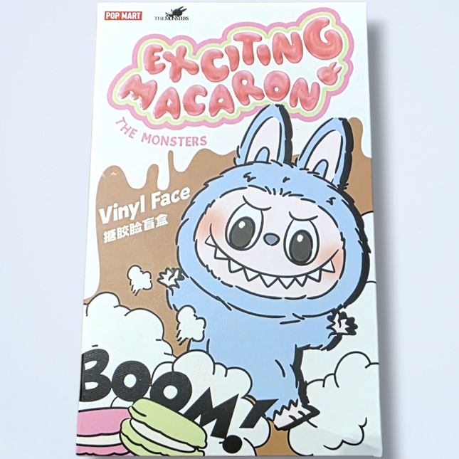 Popmart – NWB – Exciting Macaroon – Vinyl Face Surprise Labubu