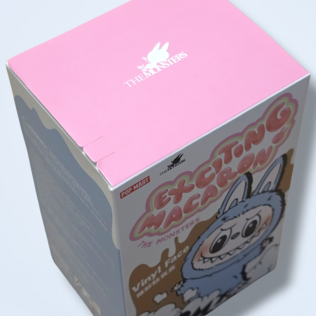 Popmart – NWB – Exciting Macaroon – Vinyl Face Surprise Labubu
