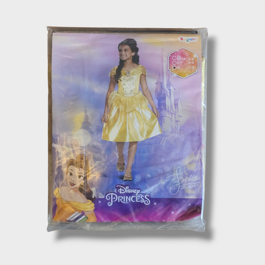 Disney Princess Belle Costume – Age 7-8 Years, Disguise, New with Tags