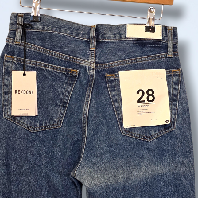 Re/Done - 70s Stove Pipe Jeans – NWT – Size 28