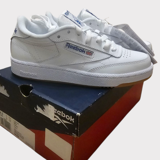 Reebok Classics Club C 85 White Tennis Trainers – UK 3.5 – New with Box