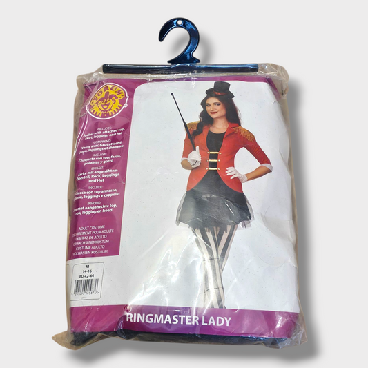 Forum Ringmaster Lady Costume – Size 14-16, New with Tags