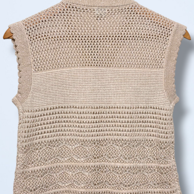 River Island – Age 11-12 – Beige Knitted Cardigan – NWT - £35