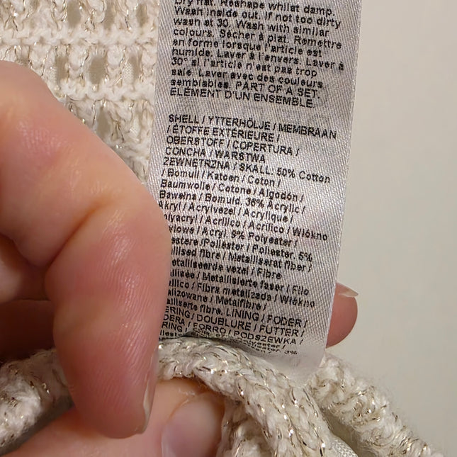 River Island – Age 11-12 – Beige Knitted Cardigan – NWT - £35