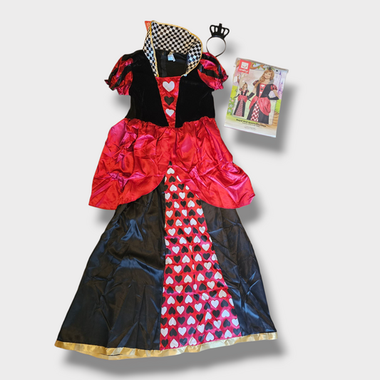 Smiffys Royal Red Queen Costume – Adults XL (UK 20-22, best fit UK 18), New
