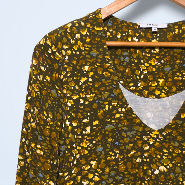 Sandwich – Size Medium – Multi-coloured Printed Dress – Autumn