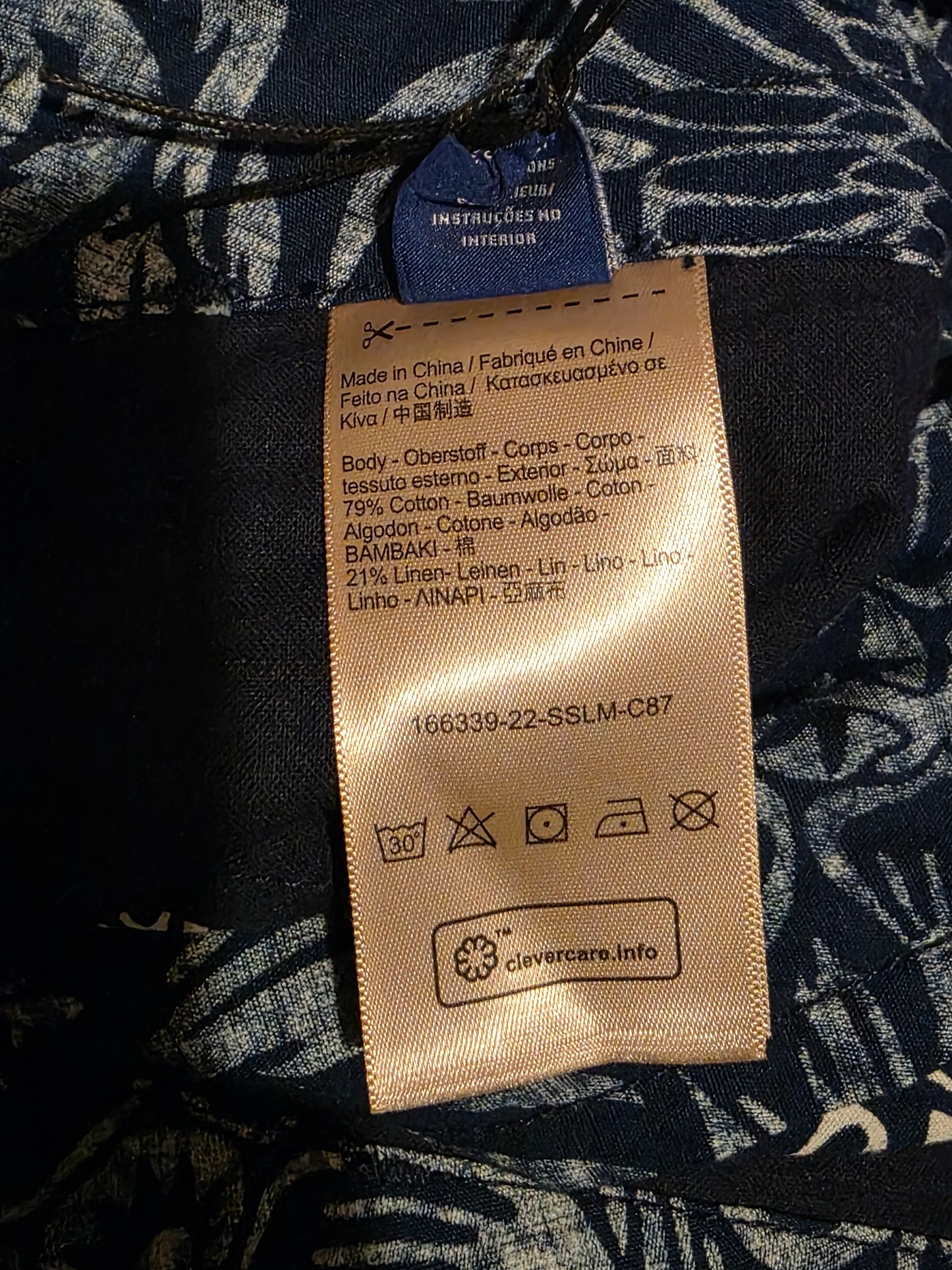 Scotch & Soda All Over Print Pleated Shorts Size UK 14