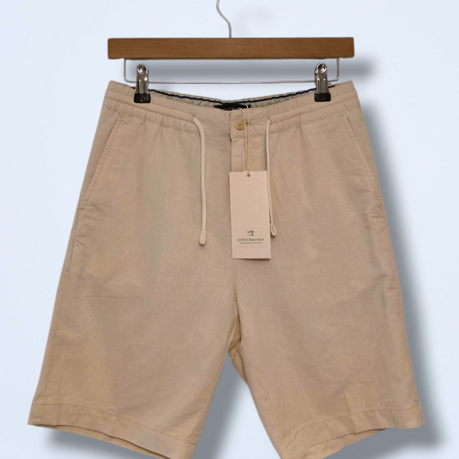 Fave Scotch & Soda Cotton Linen Bermuda Shorts New Size 28