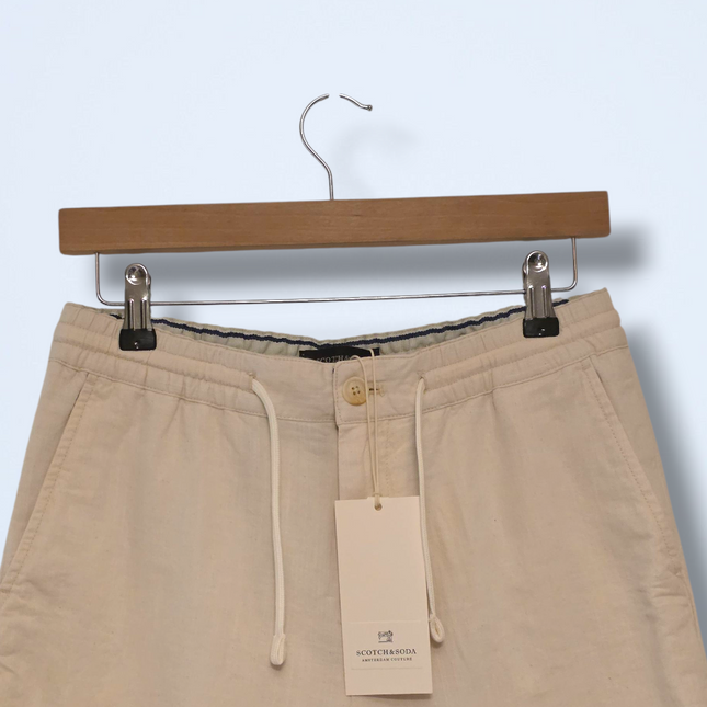 Fave Scotch & Soda Cotton Linen Bermuda Shorts New Size 28