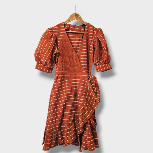Scotch & Soda Lyocell Wrap Dress – Size S – New with Tags
