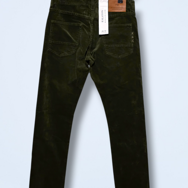 Scotch & Soda – Ralston Corduroy Jeans – Dark Green – NWT 28/32