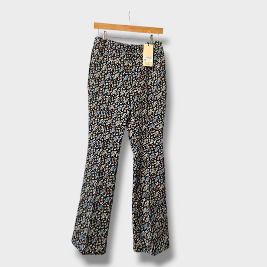 Scotch & Soda Floral Flared Tailored Pants – Size S – New with Tags