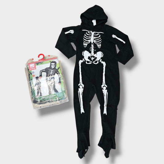Smiffy's Kids Skeleton Costume – Age 7–9 Years, New with Tags