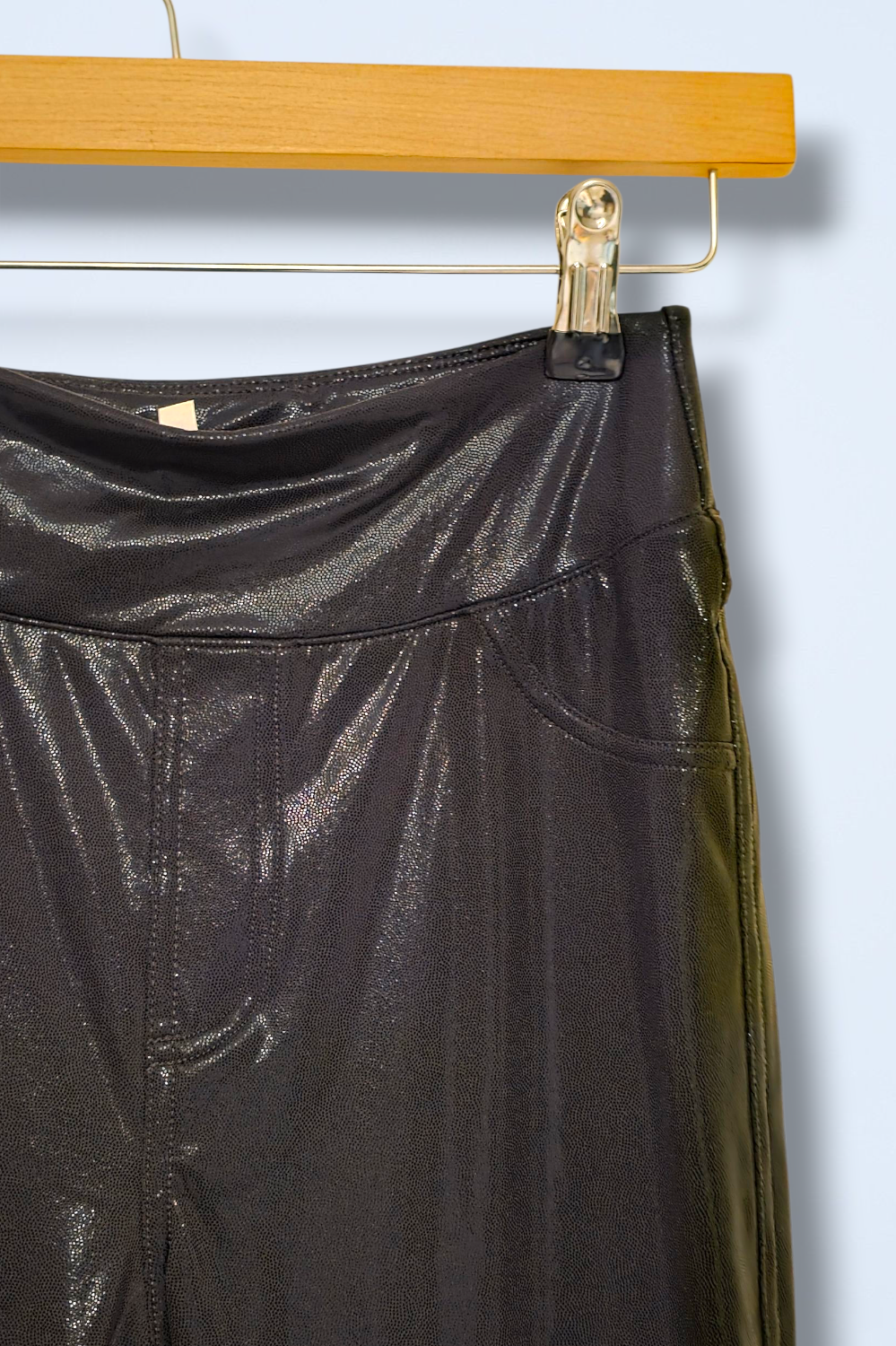 Halara Size Small High Waist Shiny Black Leggings New