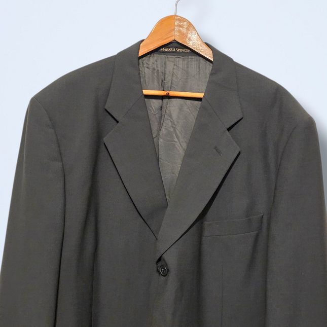 Vintage – Marks & Spencer St Michael’s- Dark Green Suit Jacket Medium