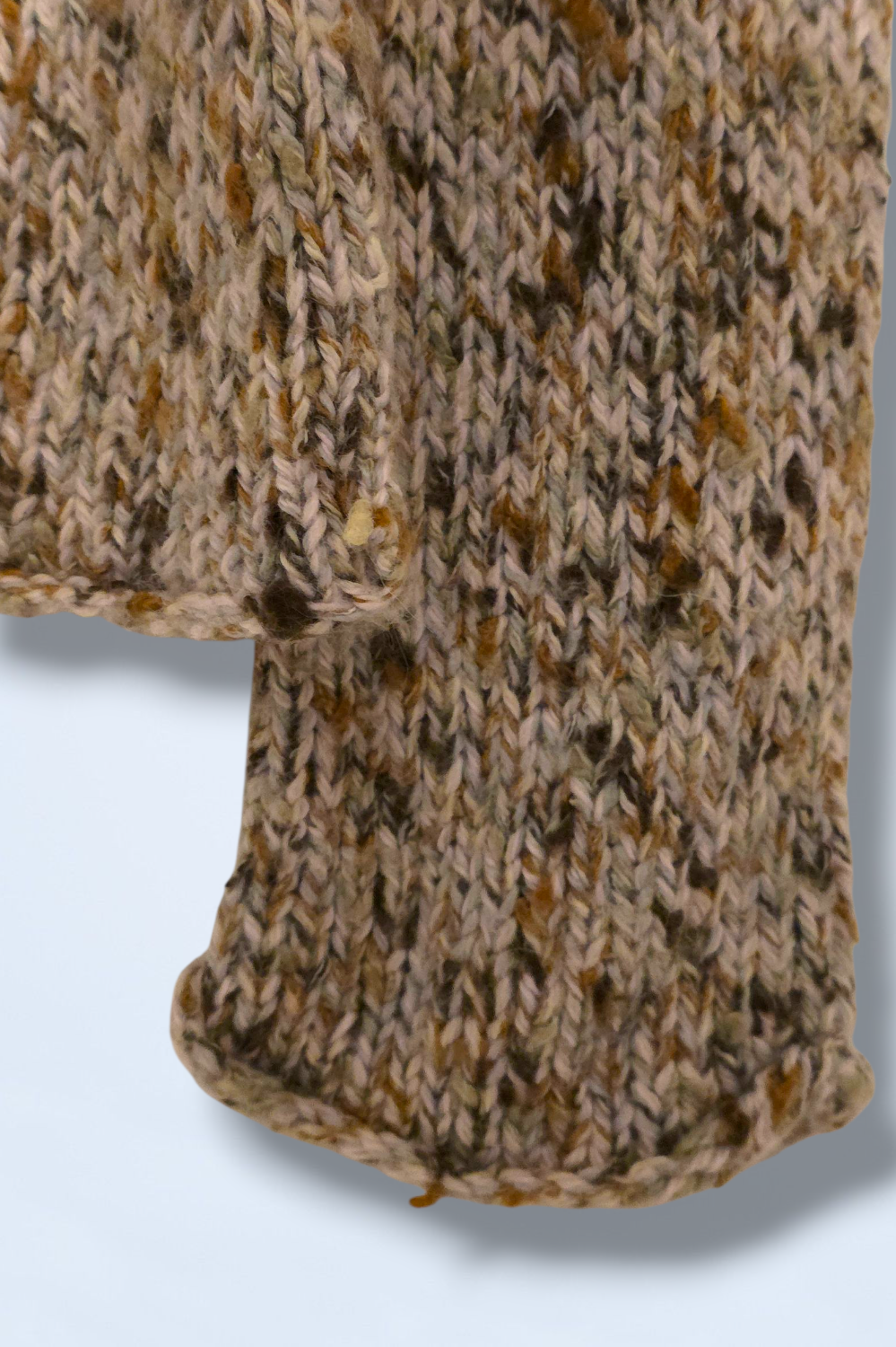 Strand Multicoloured Chunky Knit Mohair Blend Jumper Small