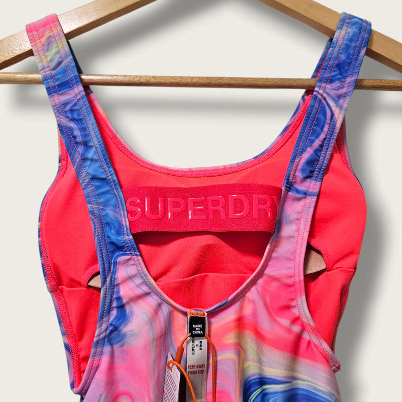 Superdry One-piece Swimming Costume New UK 6