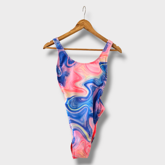Superdry Tie-Dye One-Piece Swimsuit – UK 6 – New with Tags