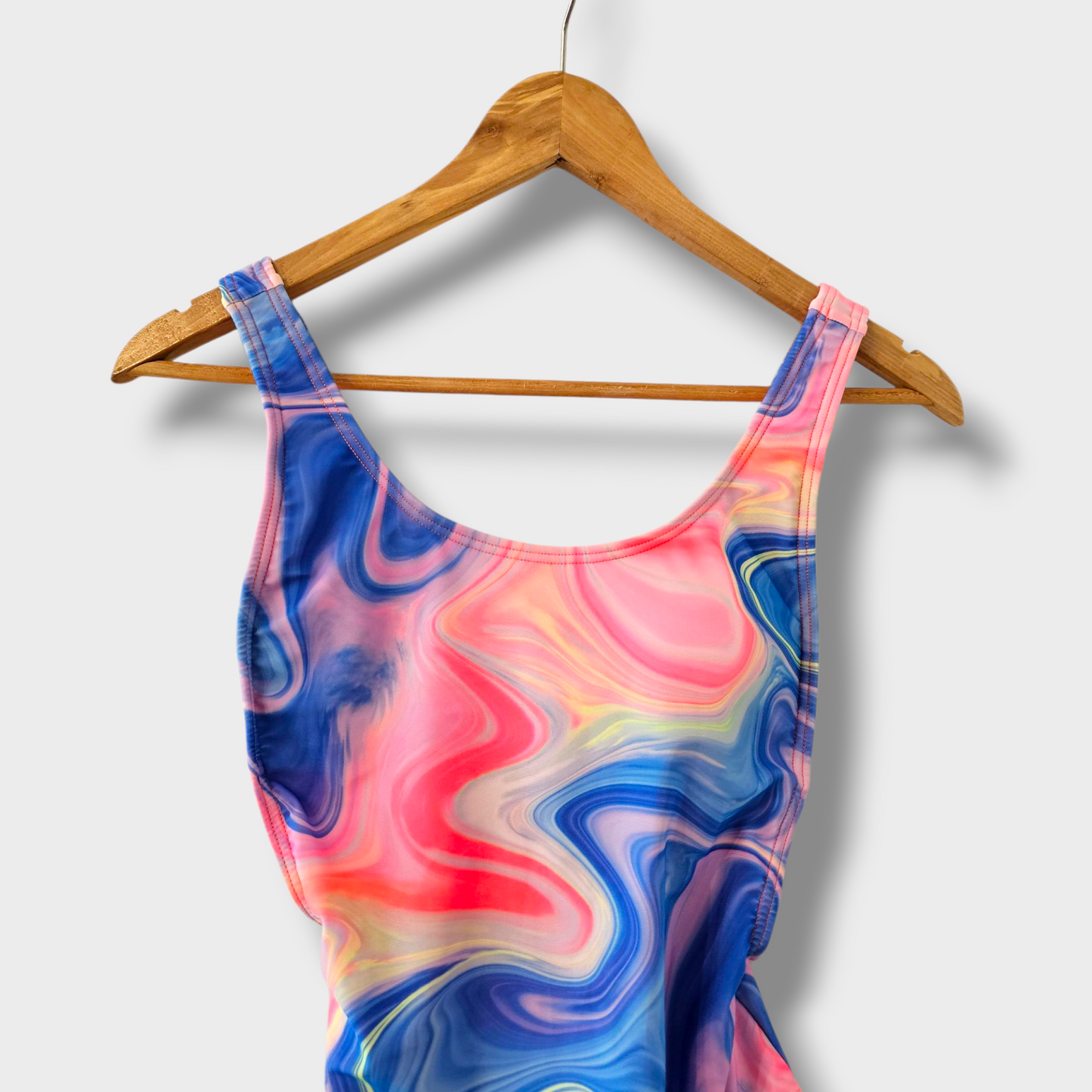 Superdry Tie-Dye One-Piece Swimsuit – UK 6 – New with Tags