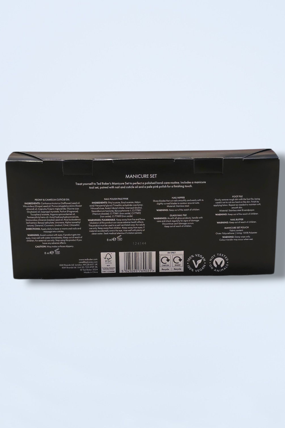 Ted Baker New Manicure Gift Set Complete Set