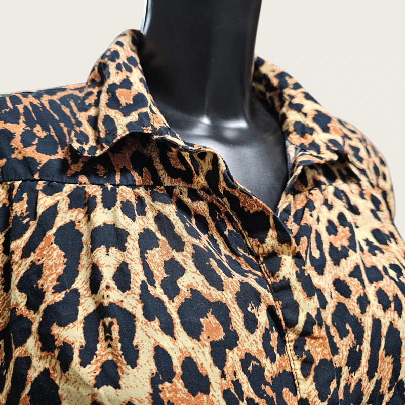 Topshop, Size 14 Leopard Print Blouse/Shirt