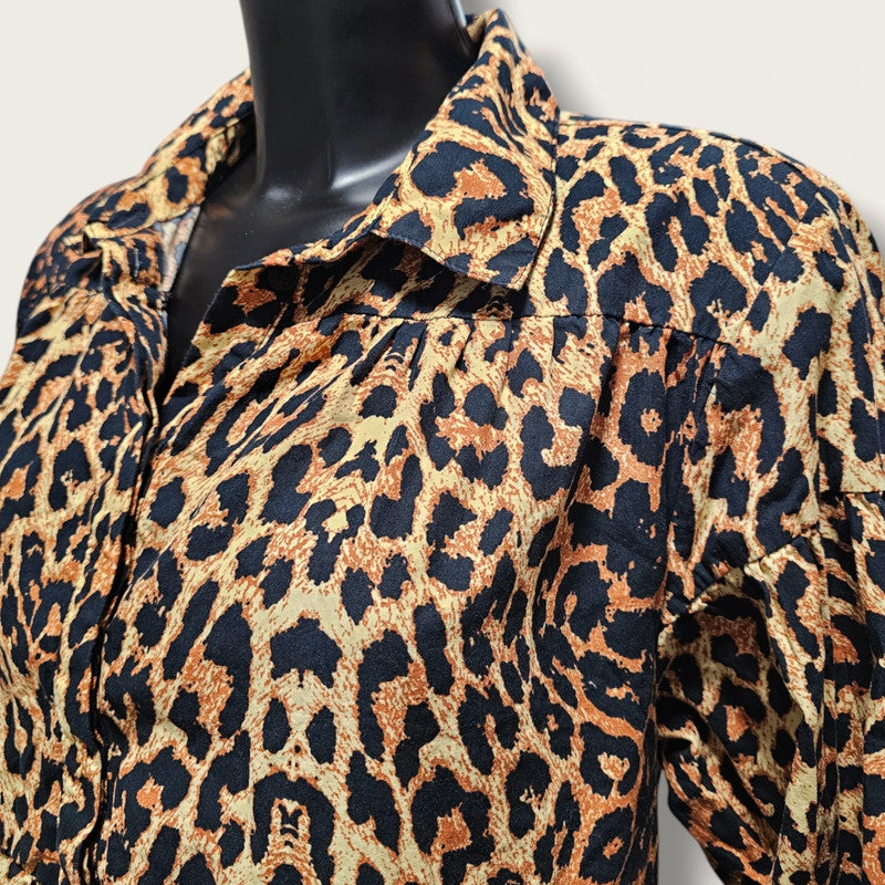 Topshop, Size 14 Leopard Print Blouse/Shirt