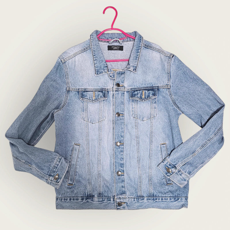 Unisex Primark Size Large | Buttoned Denim Jacket