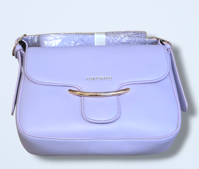 Lilac Untrue Vegan Leather Handbag Zip-up New