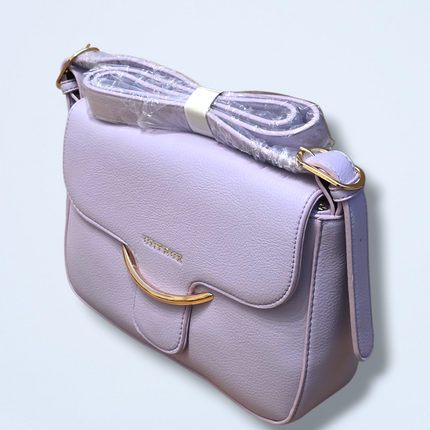 Lilac Untrue Vegan Leather Handbag Zip-up New
