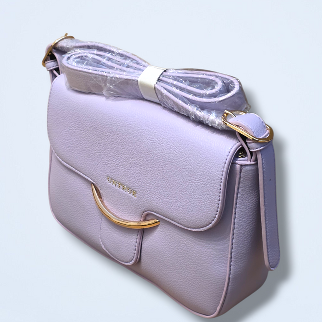Lilac Untrue Vegan Leather Handbag Zip-up New