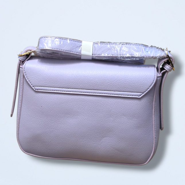 Lilac Untrue Vegan Leather Handbag Zip-up New