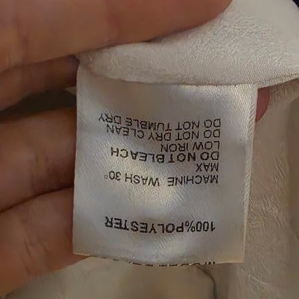 Vera & Lucy Occasional White & Blue Floral Dress Size Small