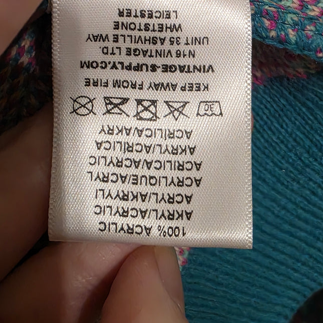 Vintage Supply Butterfly Knitted Cardigan New Size Medium