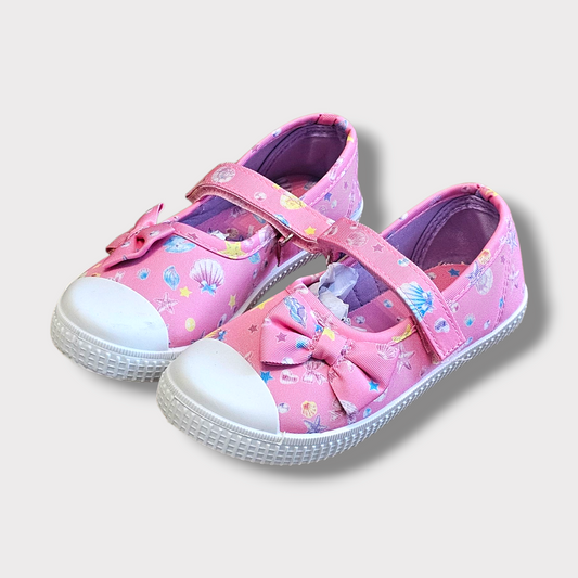 Walkright Pink Seaside Print Shoes – Size 8 – New Without Tags
