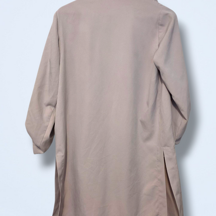 Wallis Petite UK 10 Beige Rolled Sleeve Jacket