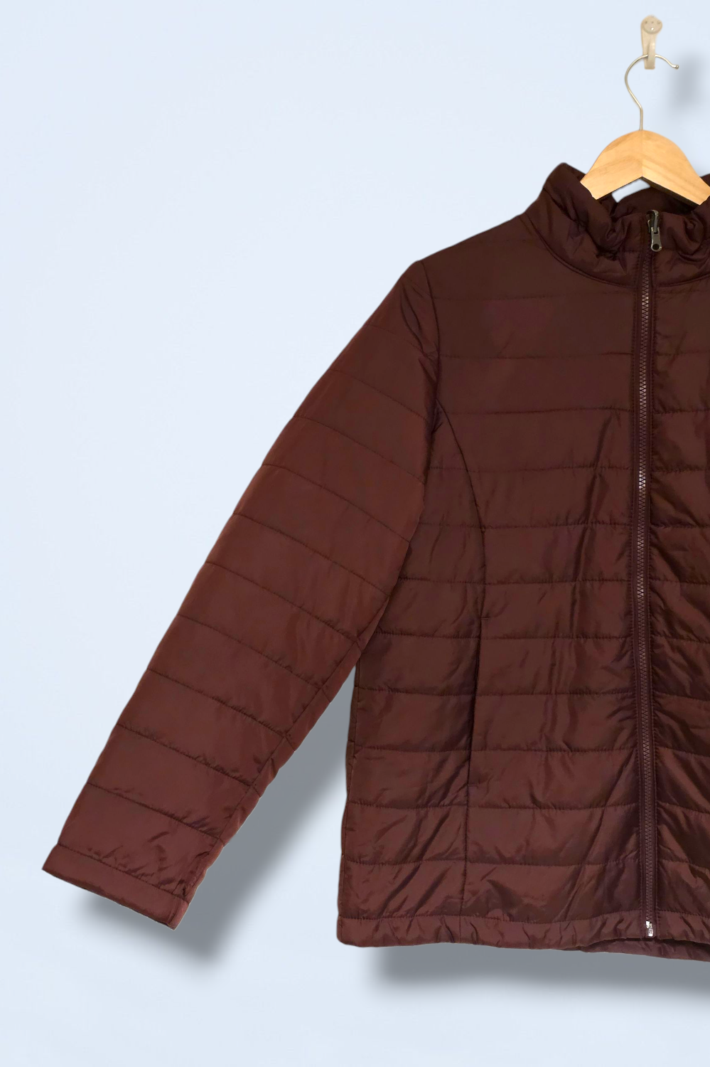 Weatherproof Size Large Burgundy Quilted Coat