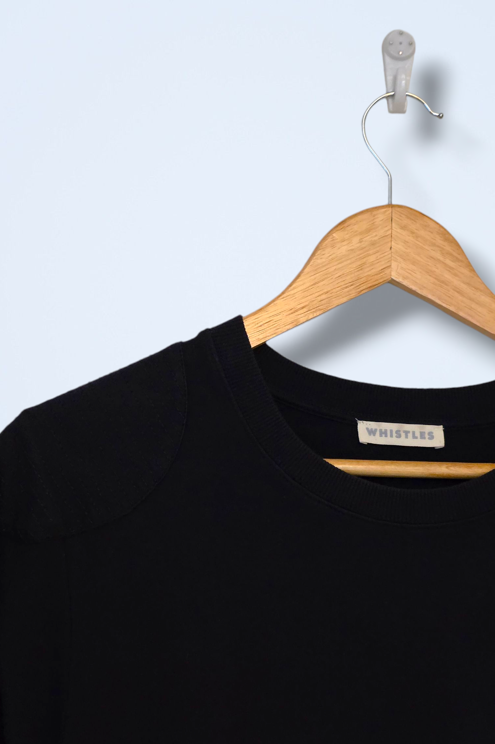 Whistles Size 10 Navy ¾ Sleeved Jumper Dress