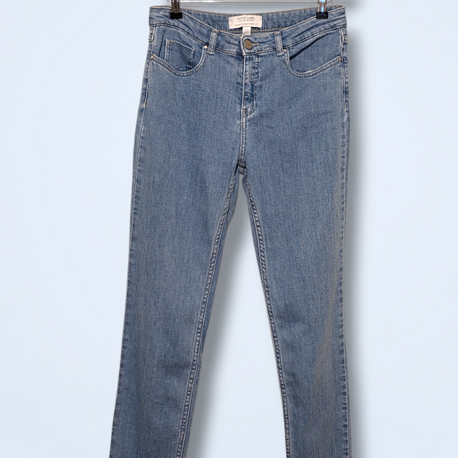 White Company White Label Brompton Boyfriend Fit Jeans UK 10